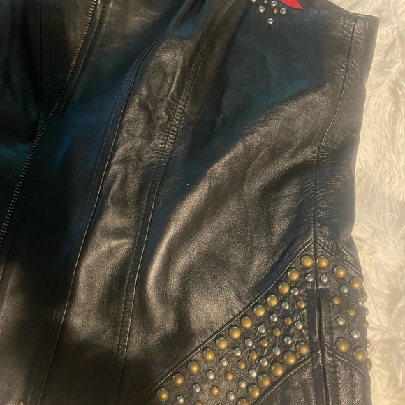 Harley-Davidson Vest embroidered and studded - Picture 11 of 17